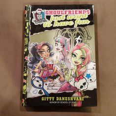 Monster High Hard Back Book. New Never Read. Has 262 Pages. From A Smoke And Pet Free Home. Feel Free To Ask Questions. Monster High Pictures, Monster High Art, High Art, Childhood Toys, Ask Questions, Low Key, Monster High, Girly Things, Comic Book Cover