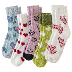 PRICES MAY VARY. GREAT MATERIAL- Fuzzy slipper socks for women is blend of High Quality Material. They are very soft, breathable, durable, Soft cloud-like fluffy material will keep your feet and toes warm on cold weather, fluffy socks can help you better enjoy your winter indoor time, so everyone can enjoy these colorful cute socks! COZY & FLUFFY- Warm soft slipper women home socks are made of super soft coral velvet inner and outer design. Soft and warm touch features will make your feet feel c Fleece Socks, Womens Cycling Clothes, Fluffy Socks, Bedroom Slippers, Soft Slippers, Fuzzy Socks, Winter Socks, Warm Socks, Sock Patterns