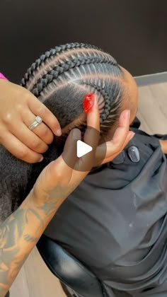 💫BRAIDER 💫 on Instagram: "The process🔥  Style: 6 stitch braids 🔥🔥  May books open. ———————————————— #atlantabraids #braidsatlanta #stitchbraids #braidideas #prettybraids" Braids For Black Women Quick And Easy, Braids In Front And Box Braids In Back, Six Braids Cornrow, Cornrows Braids Hairstyles 2024, Quick Stitch Braid Styles, Feeding Cornrows Braids, Kids Stitch Braids Hairstyles, Kid Stitch Braid Styles, All Back Styles Braids