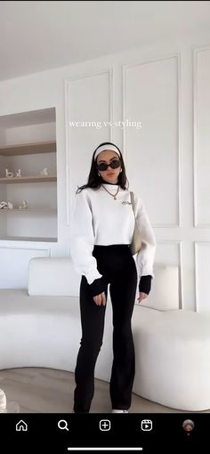 Outfits Leggins, Casual Sporty Outfits, Outfit Elegantes, Modest Casual Outfits, Casual Day Outfits, Classy Casual Outfits, Easy Trendy Outfits, Causual Outfits