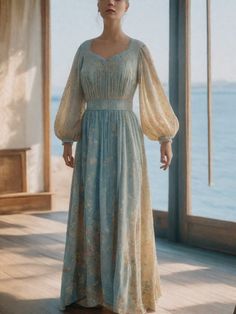 Empire Waist Regency Gown,Fairy Off Shoulder Maxi dress  available as an instant download (pdf) sewing pattern bundle with a range of size options, including plus sizes US Sizes: 2, 4, 6, 8, 10, 12, 14, 16, 18, 20, 22, 24, 26, 28, 30 Standard Sizes: XS, S, M, L, XL, 2XL, 3XL, 4XL These patterns are suitable for A4, A0, and US Letter size papers. Once your payment is processed, you will automatically receive download links for the pattern files. Please note that you can only download the files fr Bridgerton Gown, Regency Gown, Gown Vintage, Empire Waist Dress, Waist Dress, Pdf Sewing Patterns, Empire Waist, Dress Making, Labour Day