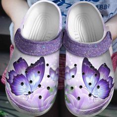 Sparkling Butterfly Shoes Crocs Clogs Birthday Gifts For Daughter   Sparkling Bt5 Lightweight construction with breathable mesh fabric provides a comfortable and flawless fit. Birthday Gifts For Daughter, Clogs Crocs, Butterfly Shoes, Shoes Crocs, Gifts For Daughter, Comfortable Footwear, Crocs Clogs, Crocs Classic Clogs, Shoe Gifts