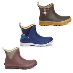 Muck Boots Originals Women's Ankle Waterproof Wellingtons Boots  | eBay Garden Boots, Wellington Boot, Gardening Outfit, Muck Boots, Boot Shoes Women, Wellington, Shoe Boots, Shoe Accessories, Women Accessories