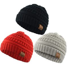 Zando Baby Knit Hats Soft Warm Infant Toddler Beanie Cute Babies Hat Boys and Girls Notice: 1.Pull On Closure 2.Fashion Style: This knit hat is suitable for fall and winter, keep your baby warm all day long 3.Design: Knit beanie is designed for infants, cute and comfortable. One size suitable for 6-36 Months old baby 4.Hand Wash Only About US: Zando will always stick to the target of high quality, good faith, unique brand and long-term development. The corporate philosophy is to direct our effor Toddler Winter Hat, Baby Knit Hat, Knitted Baby Beanies, Cute Winter Hats, Toddler Beanie, Christmas Beanie, Chunky Babies, Baby Winter Hats, Chunky Hat