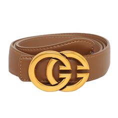 PRICES MAY VARY. 【Classic Design】： A great looking belt, which contains enough details and fashion elements. It adds fun to your clothes! 【Exquisite Workmanship】： The belt is 100cm/40inch long and 2.3cm/ 0.9inch wide. Sophisticated soft leather material with smooth and durable edges. This woman's belt has a buckle that makes it super easy&keep the design intact! 【Fashion Accessories】：The simple and fashionable design of this elegant belt. It is an indispensable and perfect accessory in every lad Belt With Jeans, Elegant Belt, Dressing Over 50, Stylish Outfits For Women Over 50, Fashion Elements, Neutral Heels, White Crop Pants, Capsule Wardrobe Essentials, Branded Belts