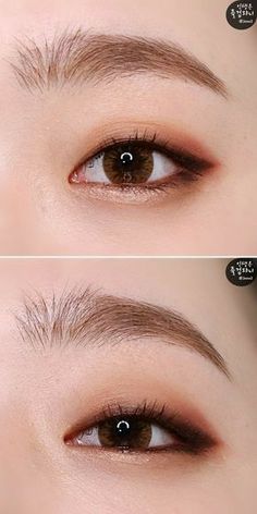 Smokey Brown Makeup, Indian Eye Makeup, Eyeshadow Smokey, Makeup Demo, Korean Eye, Makeup Asian