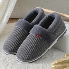 Brand Name: FmetyasiShoes Type: BasicOrigin: CN(Origin)Season: WinterApplicable Place: IndoorUpper Material: flockItem Type: SlippersOutsole Material: PVCHeel Height: Low (1cm-3cm)Fit: Fits true to size, take your normal sizeInsole Material: PlushFashion Element: SewingPattern Type: SolidDepartment Name: AdultModel Number: MSL-057PLining Material: Plushhome slippers men: slippers homeshoes man: men slippersslippers men: male slippersmen slippers with fur: fur slippers manmen slippers indoor: ind Christmas Slippers, Slippers For Men, Couple Shoes, Velvet Slippers, Bedroom Slippers, Winter Comfort, Home Slippers, Winter Slippers, Velour Fabric