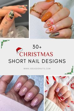 Now is the time to discuss everything about Christmas. Finding and wearing the perfect Christmas nail design is one of the perfect ways to welcome the holiday. At the same time, it is also the most... Short Christmas Nail Designs, Short French Nails, Christmas Nail Design, Snowman Nails, Santa Nails, Elegant Snowflake, Red Christmas Nails, French Christmas, The Perfect Christmas