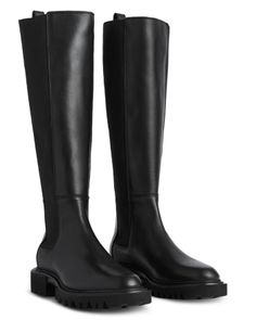 Allsaints Women's Maeve Pull On Riding Boots Chelsea Boot Women, Black Riding Boots, Black Boots Tall, Knee High Leather Boots, Wide Boots, Chelsea Boot, Lug Sole, Black Leather Boots, Tall Boots