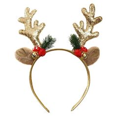 Christmas Ornament Adult Children Hair Accessories Bell Plush Gold Antler Headband Headdress Loose Powder Antler Headband Features: The bell rang, but it was not class, but the Christmas party was about to begin. Children's laughter filled the classroom, Christmas was full of ! The Christmas list is that the cold winter will not people's enthusiasm for Christmas . Go decorate your Christmas. A very suitable choice to attend Christmas. Product Description: Specification: Material:Mesh Package Lis Deer Antlers Headband, Cosplay Hair Accessories, Girls Christmas Party, Reindeer Ears, Reindeer Horns, Deer Ears, Antler Christmas, Antler Headband, Christmas Hair Accessories