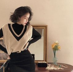 Elegante Casual, Stylish Work Outfits, 가을 패션, Wide Pants, Professional Outfits, Business Casual Outfits, Korean Outfits, Looks Style, Casual Style Outfits