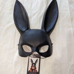 Halloween / Festive Wear One Size Latex Bunny Mask, Play Boy Bunny Mask, Bunny Masks Masquerade, Black Leather Bunny Mask, Monrovia California, Bunny Mask, Halloween Makeup Pretty, X Picture, Leg Avenue