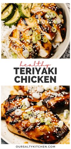 Teriyaki Chicken Marinade, Grilled Boneless Chicken Breast, Healthy Teriyaki Chicken, Teriyaki Chicken Breast, Honey Teriyaki Chicken, Teriyaki Chicken Recipe, Healthy Grilled, Teriyaki Recipe, Chicken Teriyaki Recipe