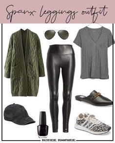 Outfits Leggins, Legging Outfit, Leather Leggings Outfit, Amazon Essentials, Athleisure Outfits, Save For Later, Casual Winter Outfits, Faux Leather Leggings, Fall Fashion Outfits