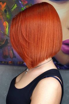 + Beautiful Medium Bob Haircuts (2021 Update) ★ Red Bob Haircut, Mid Haircuts, Mid Length Straight Hair, Medium Bob Haircuts, Cheveux Oranges, Medium Bob Haircut, Hair Color Orange, Red Blonde Hair, Thick Hair Styles Medium