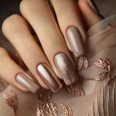 Nail Inspo: Fresh Ideas for Your Next Manicure Uñas Beige Elegantes, Makijaż Smokey Eye, Trendy Nail Design, Elegant Nails, Classy Nails, Fancy Nails, Chic Nails, Nude Nails