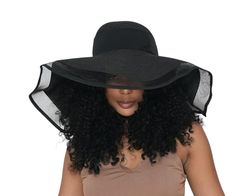 PRICES MAY VARY. Innovative Head Friendly Inclusive Design: The SHEfitsME straw hat stretches to comfortably fit all head sizes, including larger heads and protective hairstyles. This ensures a comfortable fit without compromising on style. Travel-Friendly Design: All our beach hats are rollable and come with a complimentary waterproof travel bag that easily clips to your bag, belt, or anything on the go! Versatile Open-Top Option: Check out our separate listing for the open-top version, perfect Adjustable Black Hat For Beach, Black Reversible Sun Hat With Curved Brim, Black Vacation Hat With Upf 50+, Black Windproof Beach Hat, Black One-size Hat For Vacation, Waterproof Travel Bag, Promote Healthy Hair Growth, Sun Hats For Women, Beach Hat