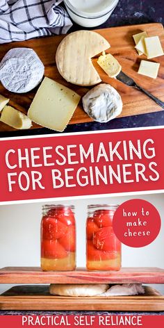 cheesemaking for beginners how to make cheese by practical self reliance - book cover