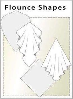 the front and back side of a paper doll's dress