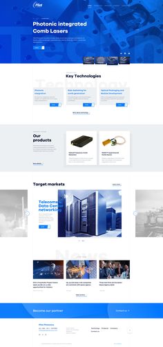 an image of a website page with blue and white colors