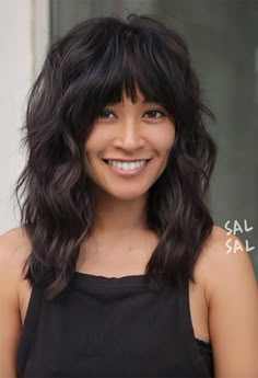 101 Fab Shag Haircuts, from Short to Long, for Everyone out There Modern Shag Haircut, Long Shag Haircut, Fall Hair Cuts, Air Dry Hair, Hair With Bangs, Short Layered Haircuts