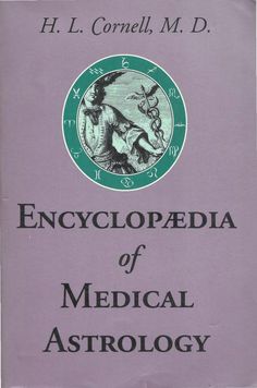 the front cover of an encyclopedia of medical astrology