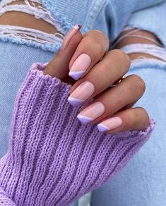 Nails Beachy, Nails Vacay, Vacay Nails, Nails Vacation, Beachy Nails, Short Coffin, Lavender Nails, Nagel Tips, Smink Inspiration