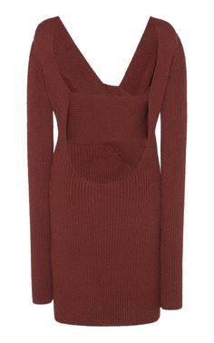 Ribbed-Knit Mini Dress By Bottega Veneta | Moda Operandi Dress Knit, Sweater Dresses, Ribbed Knit Dress, Flare Mini Dress, Satin Mini Dress, Mini Cocktail Dress, Future Fashion, Knit Mini Dress, Knit Midi