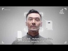 a man is shown with the words personal card, automatic device, information security and so on