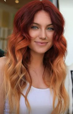 Fire Hair, Penteado Cabelo Curto, Hair Color And Cut, Red Hair Color