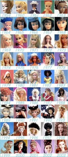 many different types of wigs are shown in this image, and there is no image on