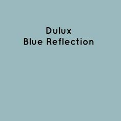 the words duux blue reflection are in black on a light blue background with an image of