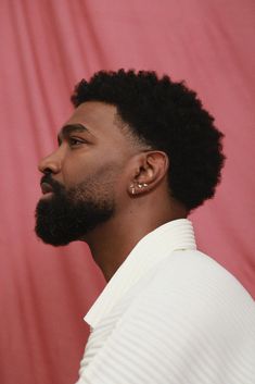 African Haircut Men, Black Man Faded Haircut, Mini Fro Taper Men, Fade Beard Styles For Men Black, Black Hair Men Hairstyles, Man Afro Hairstyles, Afro Haircuts For Men, Afro Male Hairstyles, Men Afro Styles