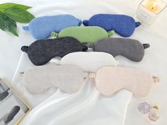 Fabric 100% Lithuanian Linen 🌙✨ Introducing our new sleep mask, carefully crafted from 100% high-quality linen fabric for the ultimate in comfort and relaxation. 😴💤 Measuring 7.5 inches (19 cm) in length and 3.75 inches (9.5 cm) in width, this luxurious accessory ensures a snug fit for a restful night's sleep. Perfect for anyone seeking a peaceful slumber, whether at home or on the go, our sleep mask is designed to provide uninterrupted rest and relaxation. An ideal gift for bridesmaids, brid Eye Sleep Mask, Sleep Lover, Sleep Masks, Eye Cover, Rest And Relaxation, Bedtime Routine, Sleep Mask, Linen Fabric, Snug Fit