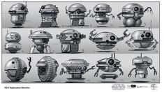 the concept art for star wars