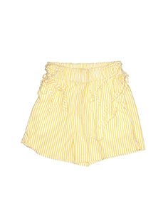 H&M Shorts Size: X-Small Bottoms - used. 50% LYOCELL, 50% VISCOSE, Stripes | H&M Shorts: Yellow Stripes Bottoms - Size X-Small Trendy H&m Spring Pants, H&m Cotton Bottoms For Day Out, Trendy H&m Bottoms For Spring, Trendy H&m Bottoms For Day Out, H&m Summer Bottoms With Elastic Waistband, H&m Bottoms With Elastic Waistband For Summer, H&m Bottoms With Elastic Waistband For Spring, H&m Short Bottoms With Elastic Waistband, H&m Elastic Waistband Short Bottoms