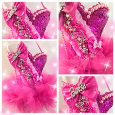 pink heart shaped corset decorated with jewels and pearls