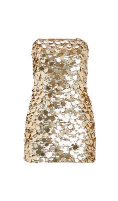 With its bold design and eye-catching sequin embellishments, this dress is perfect for making a statement and standing out in any crowd. Take a chance and make a statement with this daring mini dress! champagne gold stretch-design all-over sequin embellishment strapless thigh-length straight hem Polyester 95%, Lycra 5% Dry Clean Only Colour may vary due to lighting on images. The product images (without model) are closest to the true colour of the product. Item runs true to size chart and is cut to suit our size chart. Please refer to our size chart for the best fit. Do not size up or down. Gold Homecoming Dress, Gold Party Dress, Dress Champagne, Sequin Embellishment, Take A Chance, Sparkly Dress, Plus Size Shopping, Strapless Mini Dress, Hoco Dresses