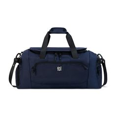 The siege Duffle has a spacious main compartment that makes it great for travel and working out. The ventilated shoe compartment can double as a wet pocket to hold sweaty clothes, and it folds up when not in use. The bag stacks on top of your luggage using the rear strap, and the front organizer keeps your small essentials within reach. -1680D Ballistic weave fabric -left side zip pocket which is an Integrated shoe/wet compartment -Quick Access phone pocket on front -18"-36" Drop Removable shoul Sporty Nylon Travel Bag For On-the-go, Sporty Nylon Travel Accessories With Functional Pockets, Functional Nylon Travel Bag, Sporty Waterproof Bag For On-the-go, Casual Nylon Gym Bag For Workout, Sporty Travel Duffle Bag With Functional Pockets, Functional Travel Duffle Bag, Functional Everyday Breathable Travel Bag, Sports Nylon Duffle Bag