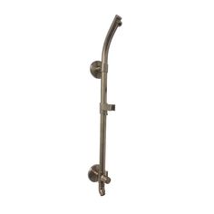 Save on the Vibrant Brushed Bronze Kohler K-45906-BV HydroRail-S Shower Column here at PlumbersStock. HydroRail allows you to easily upgrade a standard fixed showerhead to a spa-like showering experience with a luxurious shower head and hand shower functionality. It's designed to accommodate a wide array of shower configurations without altering in-wall plumbing, making it suitable for both remodels and new construction. Shower Column, Shower Installation, Shower Columns, Luxurious Showers, Slide Bar, Brushed Bronze, Bath Shower, Remodels, Shower Systems