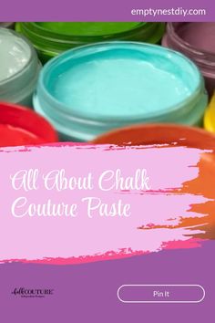 all about chalk couture paste