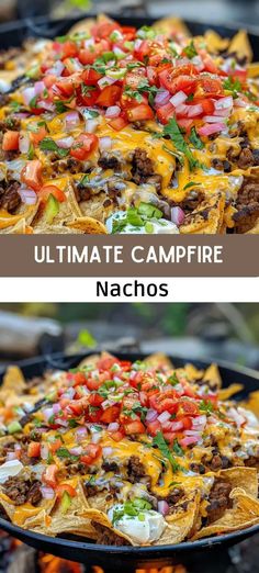 the ultimate nachos recipe that is ready to be eaten