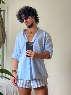 Summer Outfits Men Beach Aesthetic, Beachy Outfits Aesthetic Men, Cruise Fits Men, Beach Fits Men Aesthetic, Male Beach Outfit Aesthetic, Clean Boy Outfits, Clean Boy Aesthetic Outfits, Greece Men’s Outfit, Mediterranean Summer Aesthetic Outfits Men