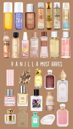 Best Scent Combos, Vanilla Skincare, Best Cheap Perfume, Good Scents, Perfume Wishlist, Scent Perfume, Cheap Perfume