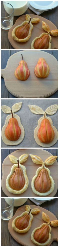 step by step instructions on how to make an apple tart with pastry crusts