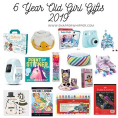 the best gifts for girls and boys in their year out girl gift guide, with text overlay