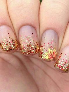 Nailart Designs, Fall Wedding Nails, Simple Fall Nails, Fall Gel Nails, Fall Nail Art Designs, Cute Nails For Fall, Purple Nail, Thanksgiving Nails