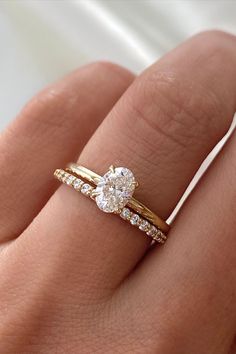 Wedding Bands - Don't lose this chance to get what you desire - click NOW and have what you need and deserve! خواتم خطوبة, Pretty Engagement Rings, Dream Wedding Ring, Stacked Wedding Rings