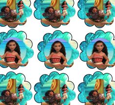 Moana Printables, Moana Birthday Party Theme, Festa Moana Baby, Moana Themed Party