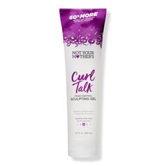 Curl Talk Frizz Control Sculpting Gel -  Can you guess whats firm, flexible and flake-free? Its your curls, after styling with Not Your Mothers Curl Talk Frizz Control Sculpting Gel. Now you can enjoy the best of both worlds: highly defined curls that still have their natural movement. Its a beautiful thing.    Features     Maximizes Definition Flake-free Contains protein Safe for color-treated hair For all curl types Citrus jasmine scent     Formulated Without     Sulfates Parabens Dyes Gluten Curl Talk, Curl Gel, Not Your Mothers, Frizz Free Curls, Curl Defining Cream, Jasmine Scent, Greasy Hair Hairstyles, Curl Cream, Defined Curls